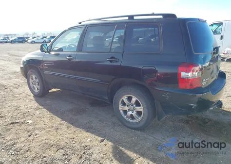 2006 Toyota Highlander V6 z USA, uszkodzony, nr VIN JTEEP21A660158089